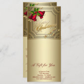 企業の休暇中の贈与証書 (正面/裏面)