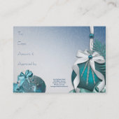 企業の休暇中の贈与証書 割引カード (裏面)