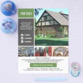 企業の実在財 チラシ (シングル)