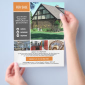 企業の実在財 チラシ (手)