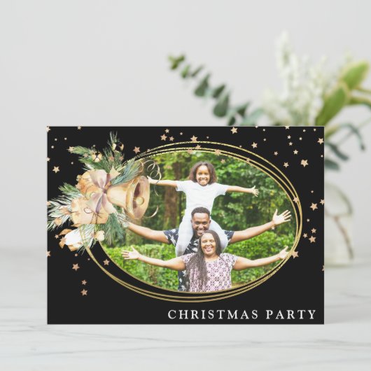 *~*企業の家族。クリスマスパーティー写真AP20 招待状 (スタンド正面)