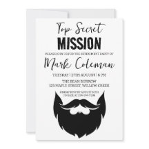 企業の退職パーティの招待状