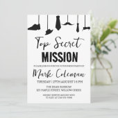 企業の退職パーティの招待状 招待状 (スタンド正面)