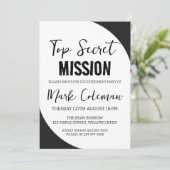 企業の退職パーティの招待状 招待状 (スタンド正面)