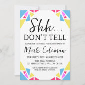 企業の退職パーティの招待状 招待状 (正面)