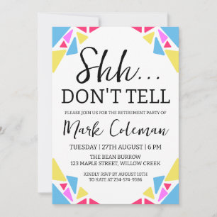 企業の退職パーティの招待状 招待状