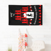 企業の除パーティー 横断幕 (インサイチュ)