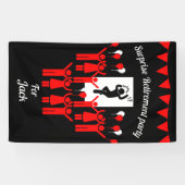 企業の除パーティー 横断幕 (横)