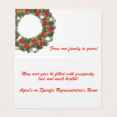 企業の |お客様のクリスマスリース (内部フラット)