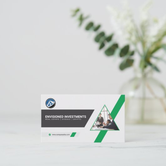 企業の | オフィス 名刺 (スタンド正面)