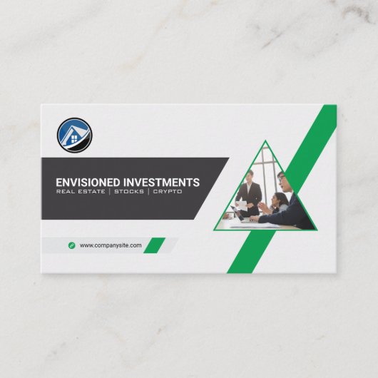 企業の | オフィス 名刺 (正面)