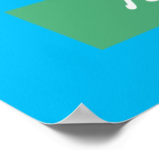 企業の/クラブサマープールパーティの招待状 ポスター (角)