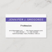 企業の、プロフェッショナル名刺 名刺 (正面)