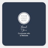 企業の&リテールのシール スクエアシール (正面)