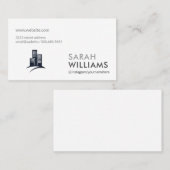 企業の |不動産実在代理業者 名刺 (正面/裏面)