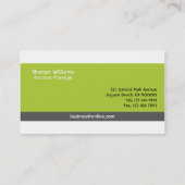 企業の-名刺 名刺 (裏面)