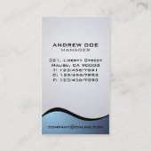 企業の-名刺 名刺 (裏面)