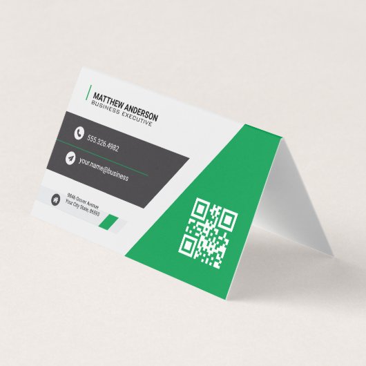 企業の |財務 名刺 (裏面)