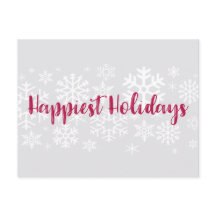 企業のBusiness Happiest Holidaysはがき