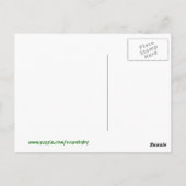 企業は人ではない 抗議Tシャツ ポストカード (裏面)