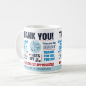 企業への感謝の気持ち コーヒーマグカップ (正面左)