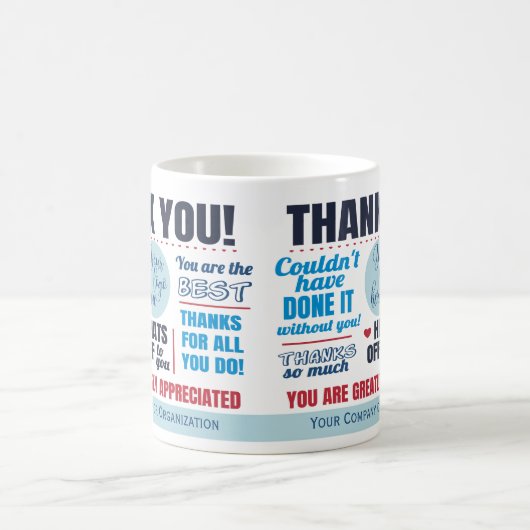 企業への感謝の気持ち コーヒーマグカップ (中央)