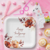 企業エレガント感謝祭パーティー ペーパープレート (パーティー)