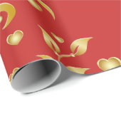 企業クリスマスパーティーのラッピングペーパー ラッピングペーパー (ロールコーナー)