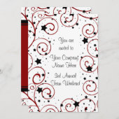 企業チームビルディングイベント招待状 招待状 (正面/裏面)