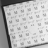 企業ブランドパーソナライズされたミニマリストパターンTi 薄葉紙