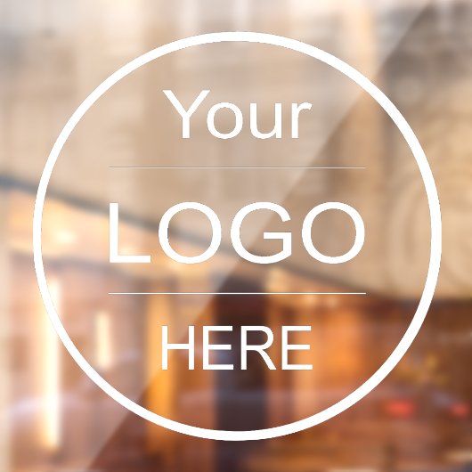 企業ロゴのアップロード: あなたのビジネスロゴをカスタマイズする ウィンドウサイン (シート2)