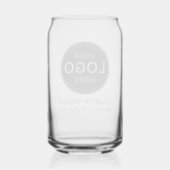 企業ロゴまたはブランドモダンプロフェッショナル ガラス缶 (裏面)