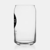 企業ロゴまたはブランドモダンプロフェッショナル ガラス缶 (左)