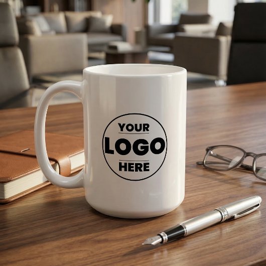 企業ロゴを使用したカスタムコーポレートブランディング コーヒーマグカップ