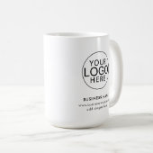 企業ロゴを追加 カスタマイザブル プロモーション用品 コーヒーマグカップ (正面右)