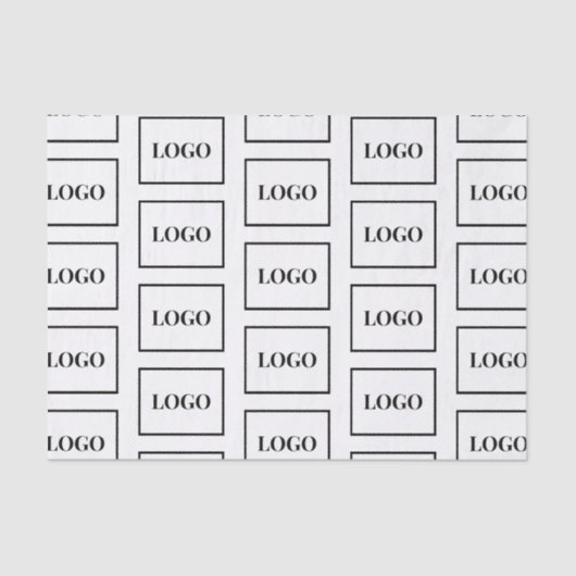 企業ロゴカスタム 薄葉紙 (正面)