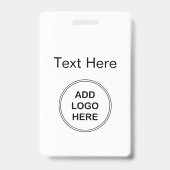 企業ロゴデザイン バッジ (正面)