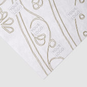 企業ロゴブランドパターンエレガント事業 薄葉紙 (詳細)