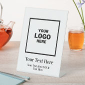 企業ロゴブランド 台座サイン (インサイチュ)