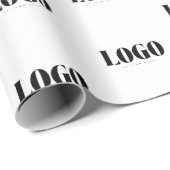 企業ロゴ包装紙 ブランド包装ギフト ラッピングペーパー (ロールコーナー)