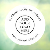 企業ロゴ ここに挿入 ウィンドウサイン (シート3)