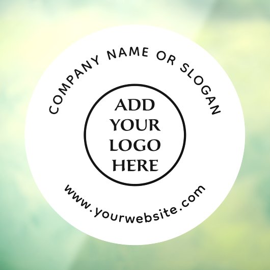 企業ロゴ ここに挿入 ウィンドウサイン (シート3)