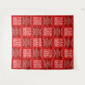 [企業ロゴ] メリークリスマス＆ハッピーニューイヤー タペストリー (正面(横))