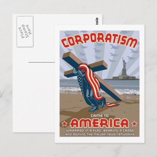 企業主義 ポストカード (正面/裏面)