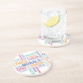 「企業倫理」 コースター (側面)