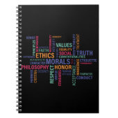 「企業倫理」 ノートブック (正面)