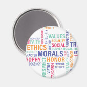 「企業倫理」 マグネット (正面/裏面)