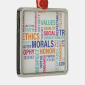 「企業倫理」 メタルオーナメント (右)
