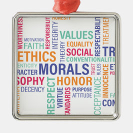 「企業倫理」 メタルオーナメント