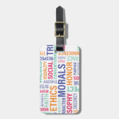 「企業倫理」 ラゲッジタグ (正面縦)